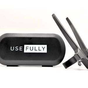 NWT Use Fully Brand Black Snack Finger Chopsticks, One Size Fits All, Utensil